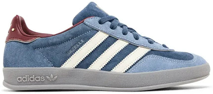 Men's Adidas Gazelle Indoor Crew Navy Burgundy Shoes