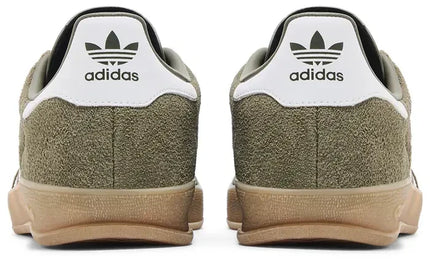 Men's Adidas Gazelle Indoor Olive Strata Shoes