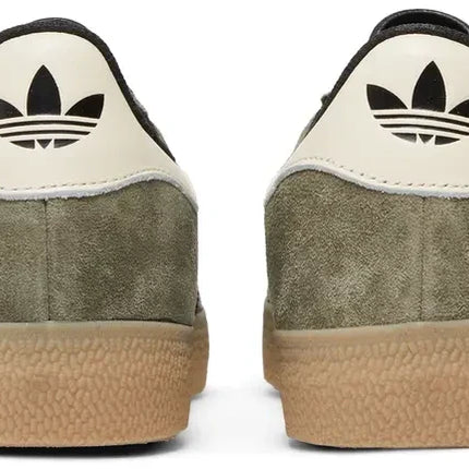 Men's Adidas Gazelle Indoor Olive Strata Gum Shoes