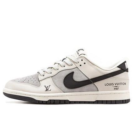 Men's SB Dunk Low x Louis Vuitton Grey Black Sneakers