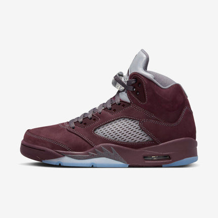 Men's Air Jordan 5 Burgundy Shoes