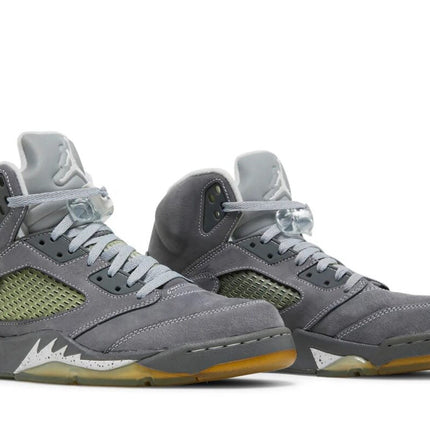 Men's Air Jordan 5 Wolf Grey Shoes
