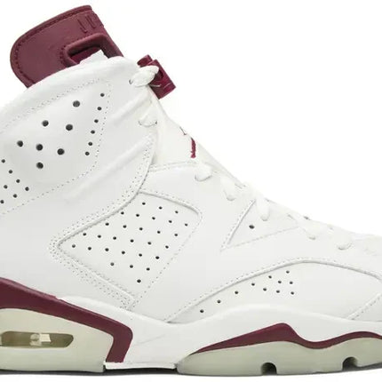 Men's Air Jordan 6 Maroon Shoes