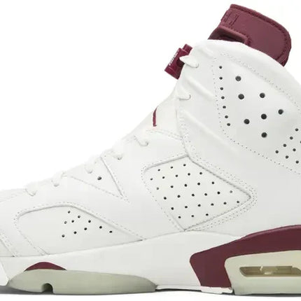 Men's Air Jordan 6 Maroon Shoes