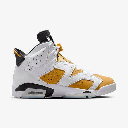 Men's Air Jordan 6 Yellow Ochre Shoes
