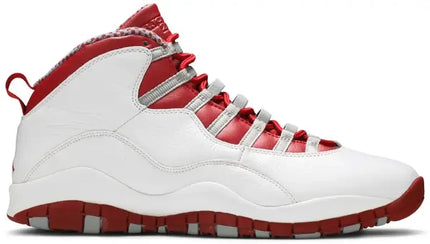 Men's Air Jordan 10 Retro 'Red Steel' 2005 Shoes