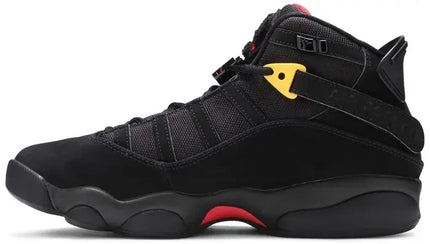 Men's Jordan 6 Rings 'Black Red Sulfur'' Shoes