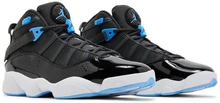 Men's Jordan 6 Rings 'Black University Blue'' Shoes