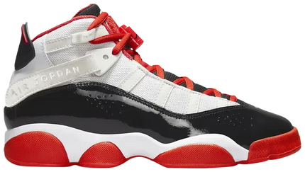 Men's Jordan 6 Rings 'White Black Team Orange' Shoes