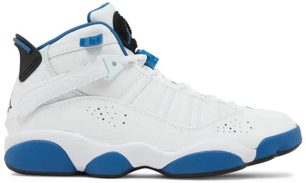 Men's Jordan 6 Rings 'White Dark Marina Blue' Shoes