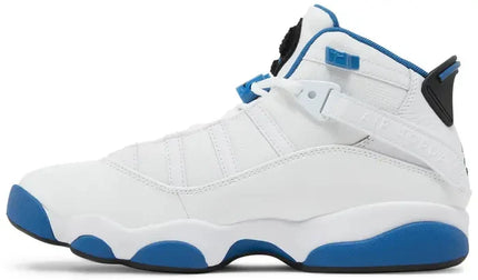 Men's Jordan 6 Rings 'White Dark Marina Blue' Shoes