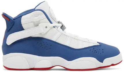 Men's Jordan 6 Rings 'White True Blue' Shoes