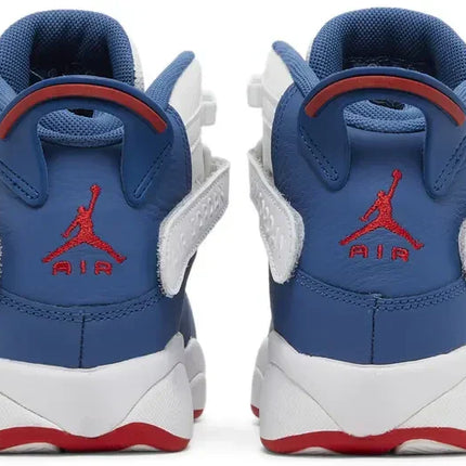 Men's Jordan 6 Rings 'White True Blue' Shoes