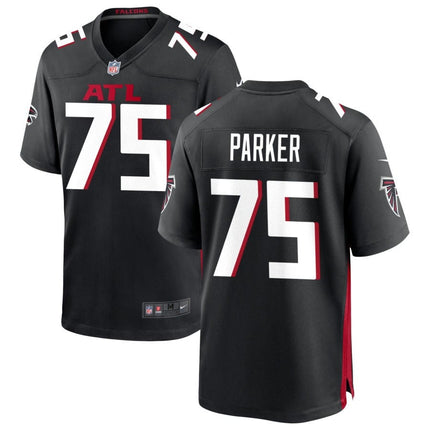 Brandon Parker Atlanta Falcons 2025 Game Jersey - Black