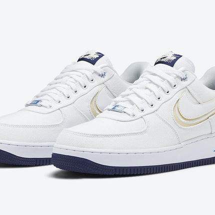 Men's Nike Air Force 1 Low 'White Canvas' Shoes