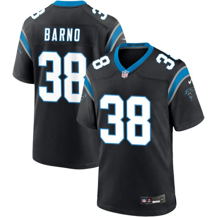 Boogie Basham Jr Carolina Panthers 2025 Game Jersey - Black