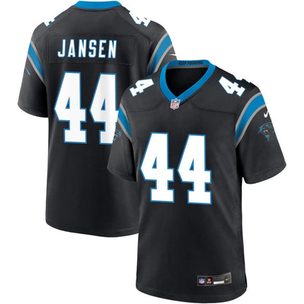 JJ Jansen Carolina Panthers 2025 Game Jersey - Black