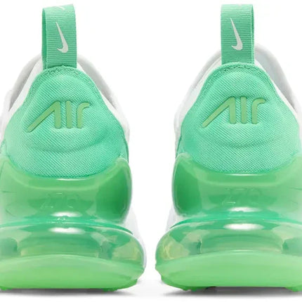 Men's Nike Air Force 270 'White Green Shock' Shoes
