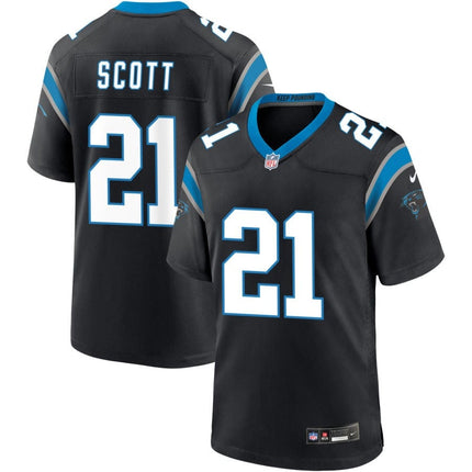 Nick Scott Carolina Panthers 2025 Game Jersey - Black