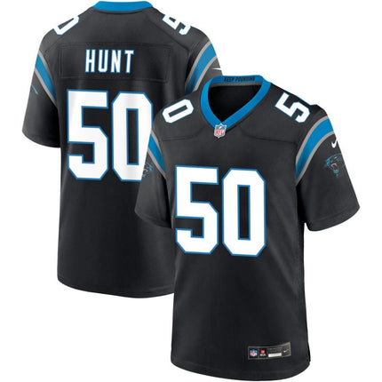 Robert Hunt Carolina Panthers 2025 Game Jersey - Black