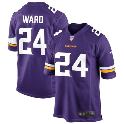 Jay Ward Minnesota Vikings 2025 Game Jersey - Purple