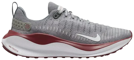 Men's Nike Infinity Run Cool Grey Team Maroon Shoes