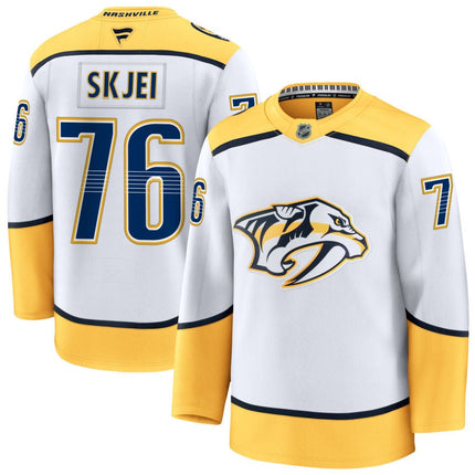Brady Skjei Nashville Predators 2025 Away Jersey - White