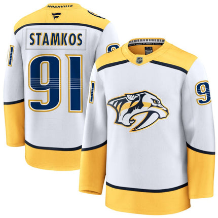 Steven Stamkos Nashville Predators 2025 Away Jersey - White
