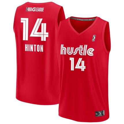 Nate Hinton Memphis Hustle 2025 Swingman Jersey - Red