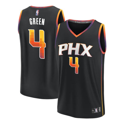 Jalen Green Phoenix Suns 2025 Statement Edition Fast Break Jersey - Black