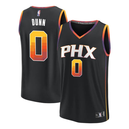 Ryan Dunn Phoenix Suns 2025 Statement Edition Fast Break Jersey - Black