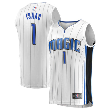 Jonathan Isaac Orlando Magic 2025 Association Edition Fast Break Jersey - White