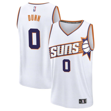 Ryan Dunn Phoenix Suns 2025 Association Edition Fast Break Jersey - White