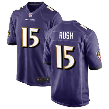 Cooper Rush Baltimore Ravens 2025 Game Jersey - Purple