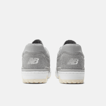 Men's New Balance 550 Grey Suede Shoes