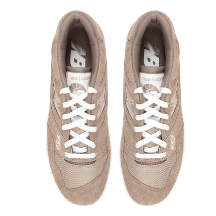 Men's New Balance 550 Mushroom Shoes