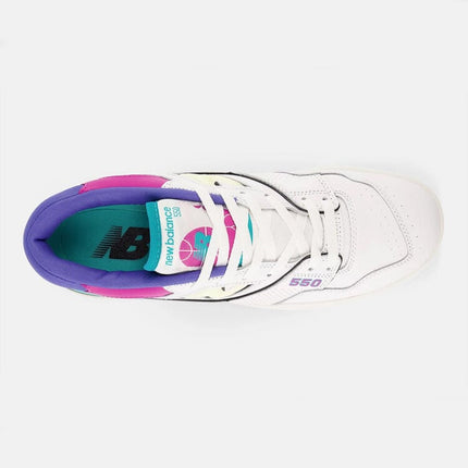 Men's New Balance 550 Teal Pink Shoes