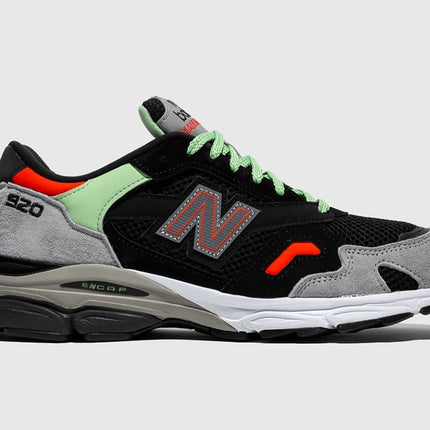 Men's New Balance 920 Black Grey Mint Shoes
