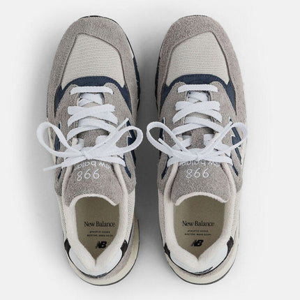 Men's New Balance 998 Grey Navy Shoes