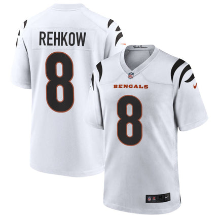 Ryan Rehkow Cincinnati Bengals 2025 Game Jersey - White