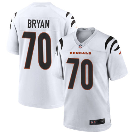 Taven Bryan Cincinnati Bengals 2025 Game Jersey - White