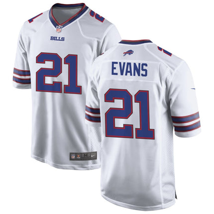 Darrynton Evans Buffalo Bills 2025 Game Jersey - White