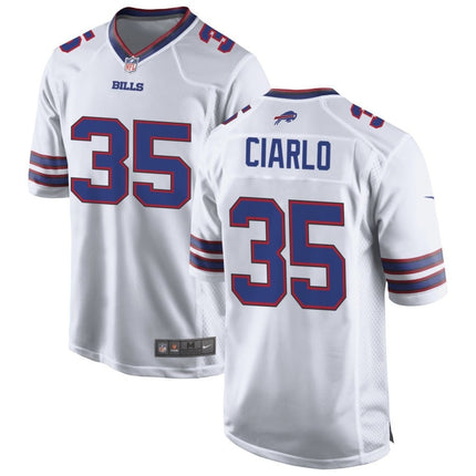 Jimmy Ciarlo Buffalo Bills 2025 Game Jersey - White