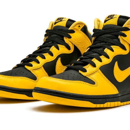 Men's Nike Dunk High Black Varsity Maize Shoes