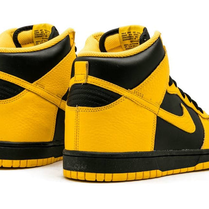 Men's Nike Dunk High Black Varsity Maize Shoes
