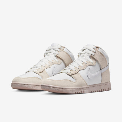 Men's Nike Dunk High Cracked Leather Shoes