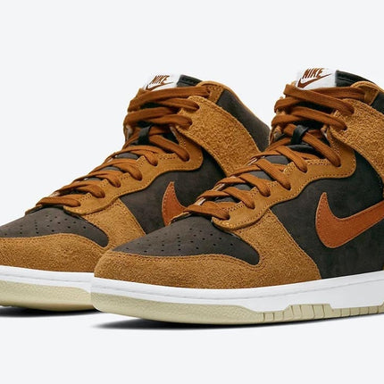 Men's Nike Dunk High Dark Russet Shoes