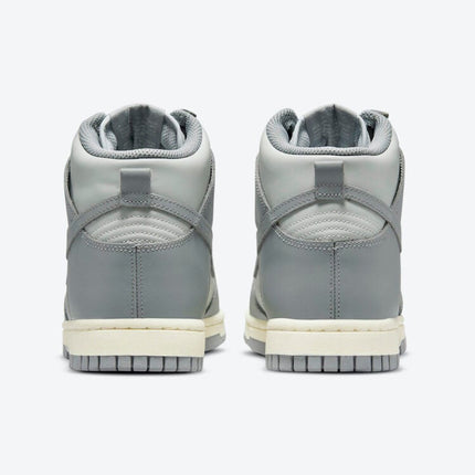 Men's Nike Dunk High Grey White Shoes
