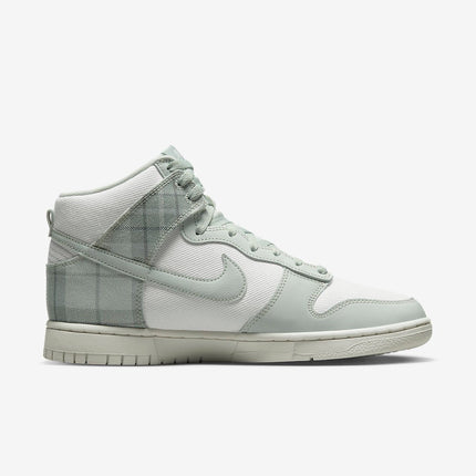 Men's Nike Dunk High Plaid Shoes