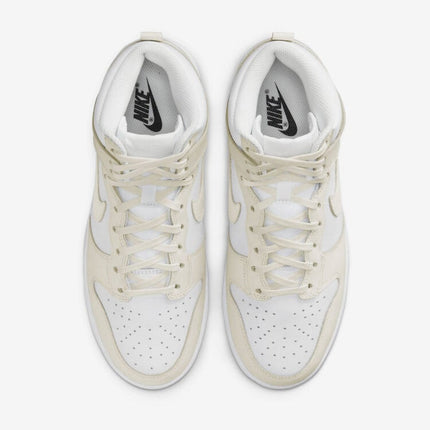 Men's Nike Dunk High Sail Gum Shoes